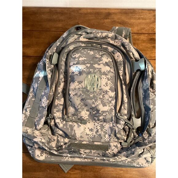 Code Alpha Militia Expandable Backpack Military Style Camouflage Hiking Camping - Picture 4 of 11